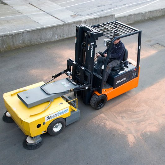 SmartSweep-Barredora acoplable 1524x965mm