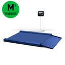 Gram-Bascula perfil bajo c/rampa Penguin K3X-1515-1.5T/3T VERIFICADA