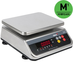 [52410] Gram-Balanza industrial INOX DX VERIFICADA